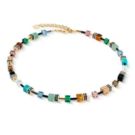 Колье Coeur de Lion Multicolour Art Nouveau 4905/10-1578