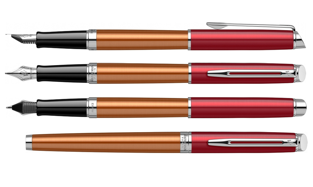 Ручка перьевая Waterman Hemisphere French riviera VERMILLON в подарочной коробке