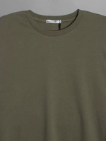 Футболка мужская летняя повседневная однотонная хлопок