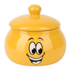 Медовница " " d=13см. h=12см. v=500мл. (керамика) (подарочная упаковка)