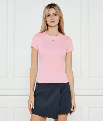 Футболка ESSENTIAL Tommy Jeans - розовый(DW0DW17383)