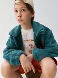 Толстовка меховая "Аквамарин" 7+