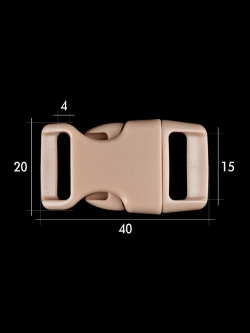 Фастекс пластиковый 15 мм - 10 штук СЛУЧАЙНЫЙ ВЫБОР