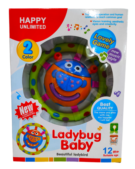 Музыкальная погремушка " Ladybag Baby "