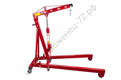Кран гидравлический гаражный складной, (2 тонны). T32002
