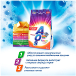 ПОРОШОК СТИРАЛЬНЫЙ AOS СМС 3,0КГ COLOR AUT. (515-4) 0769