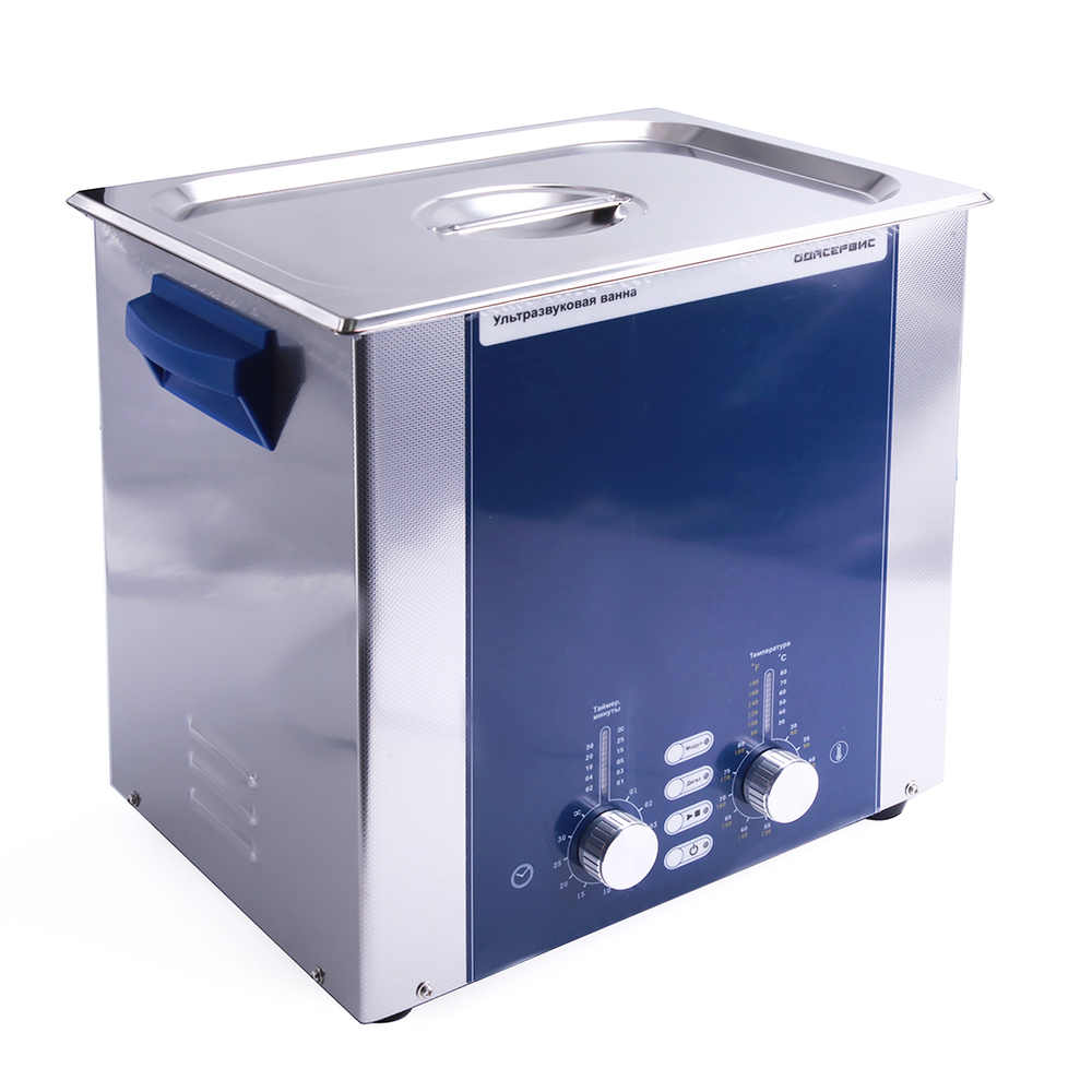 Ультразвуковая ванна с аналоговым управлением, подогревом, дегазацией и модуляцией 10 л ОДА Сервис ODA-DS100