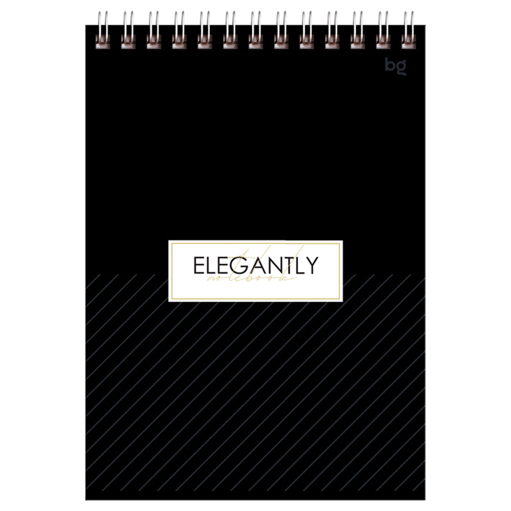 Блокнот  BG "Minimal" на спирали, А5, 60 листов в клетку