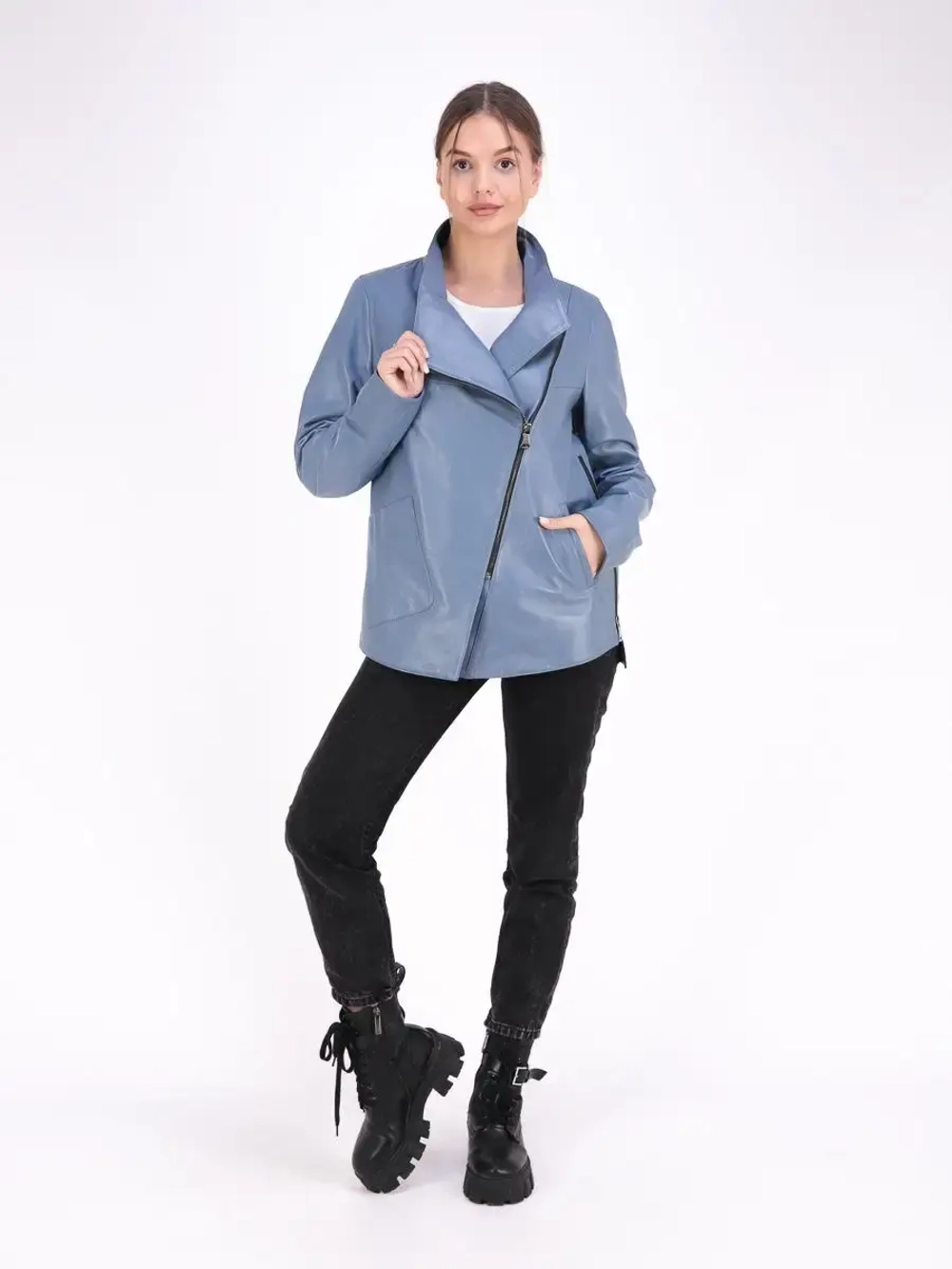 Куртка женская из натуральной кожи