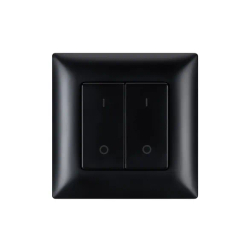 INTELLIGENT ARLIGHT Кнопочная панель SMART-RF-801-22-2G-DIM-SUF Black (3V, 2.4G) (IARL, IP20 Пластик, 5 лет) 050446