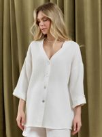 Блузка женская Асель-2 Виотекс БЕЛЫЙ