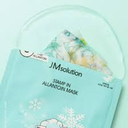 JMsolution Stamp In Allantoin Mask увлажняющая тканевая маска с аллантоином