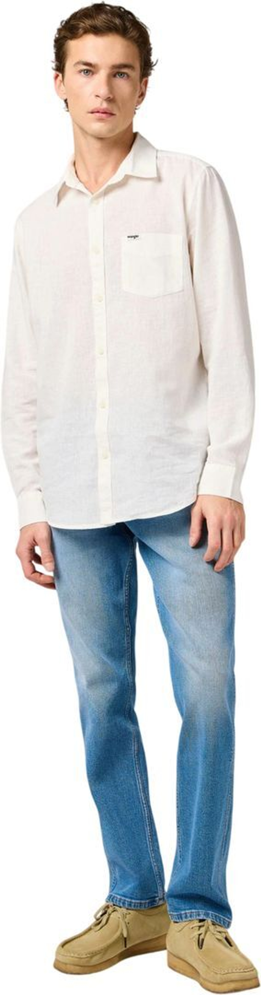 Джинсы Wrangler GREENSBORO COWBOY HAZE синий