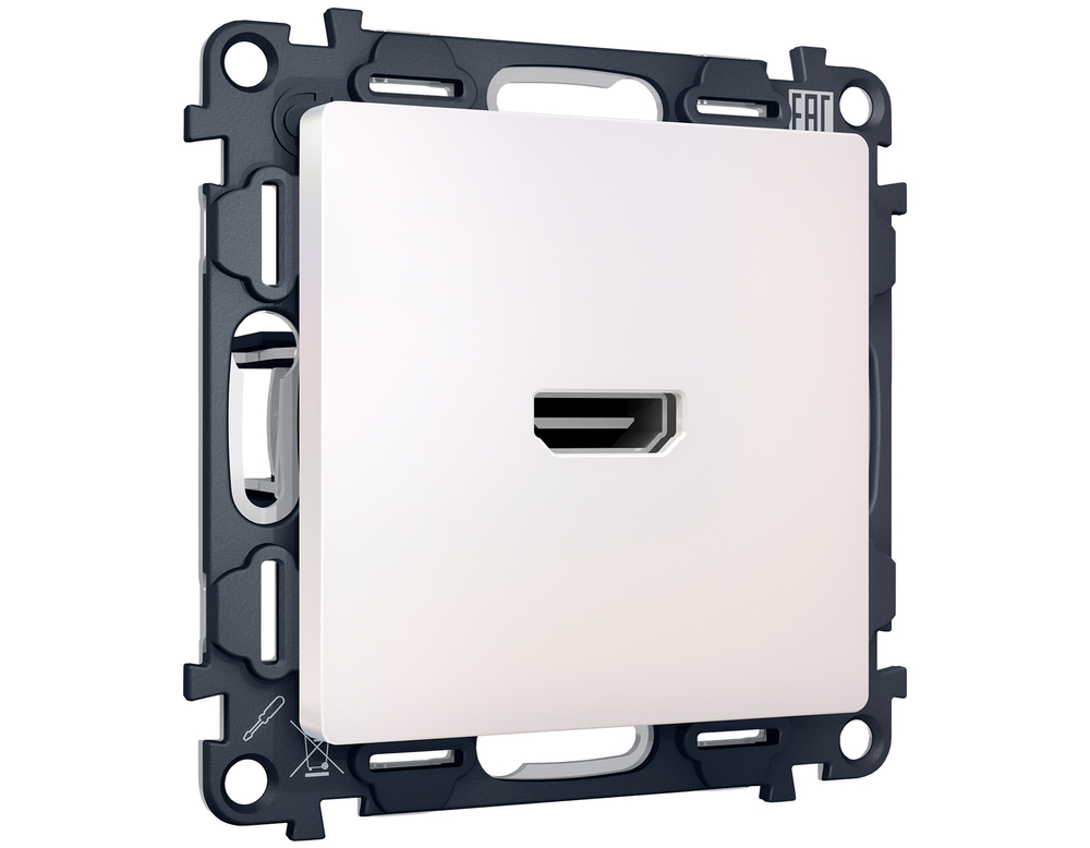 MA214010 Комплект механизма розетки HDMI 2.0 ALFA Жемчуг 40V/500mA 2.0GHz 5-18Gbit/s QUANT (AP2140, VM222)