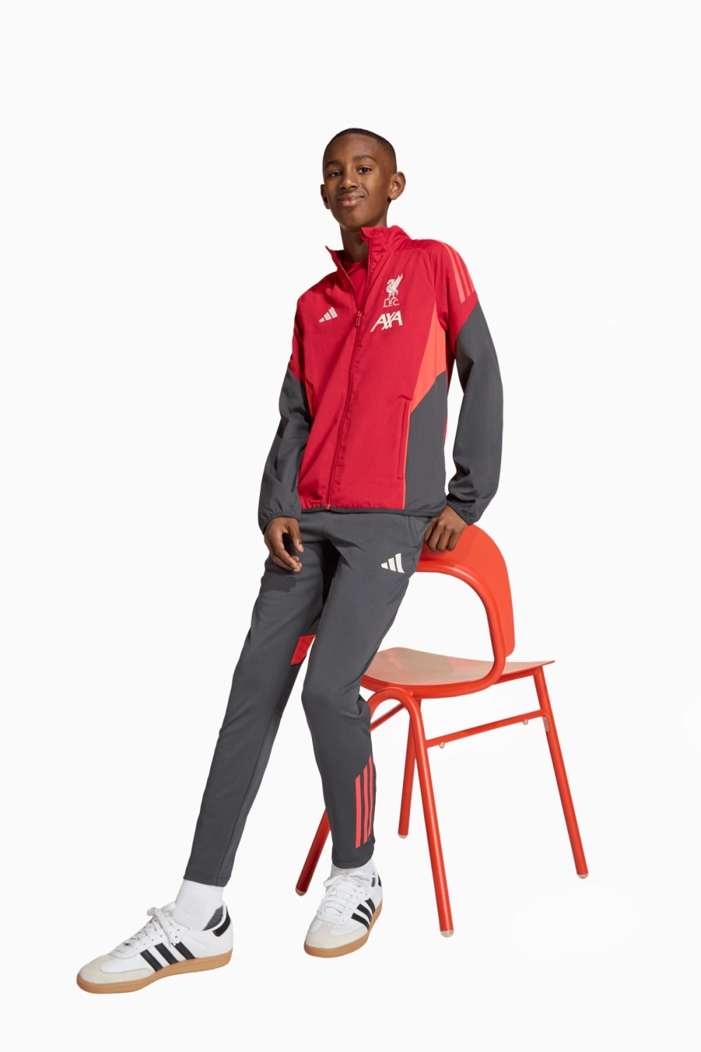 Куртка adidas Liverpool FC 25/26 Competition Presentation Junior - красный