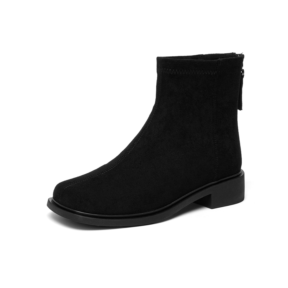 GEMEIQ Stretch & Sock Boots Women"s Black/Brown