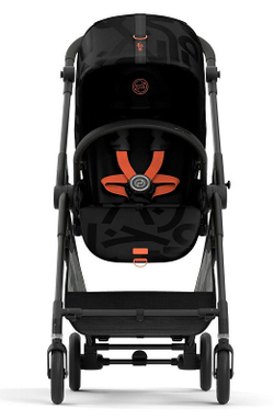 Прогулочная коляска Cybex Melio Street Real Black с дождевиком