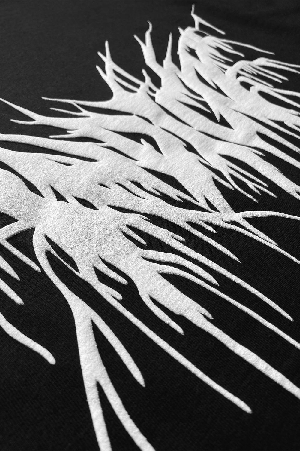 Лонгслив Indigo Stuff White Metal черный