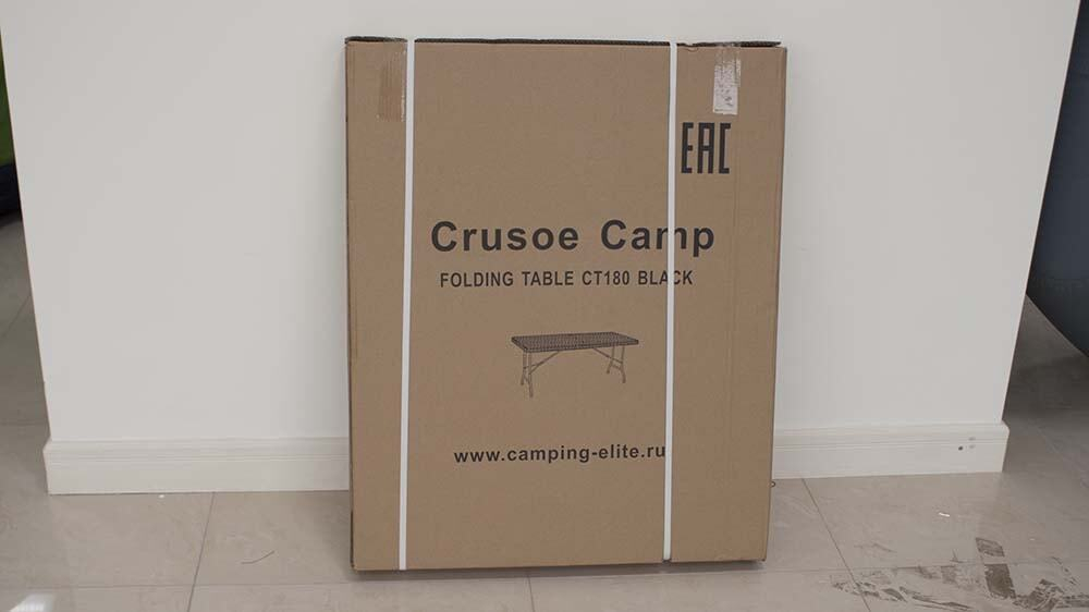 Складной стол CT180 Black Crusoe Camp