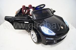 Детский электромобиль River Toys PORSHE E001EE черный