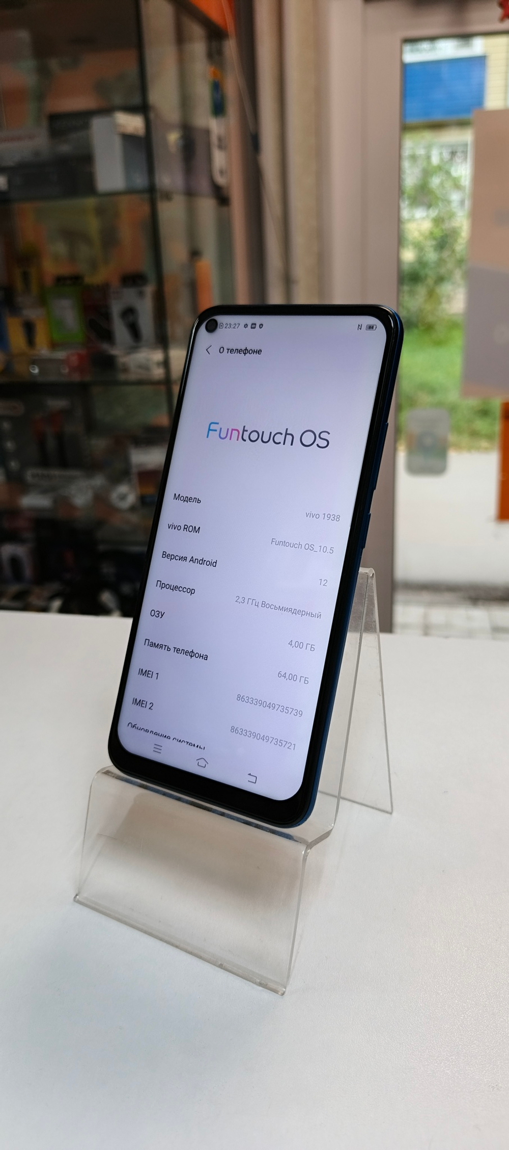 Смартфон vivo y11 (1906) 3/32ГБ