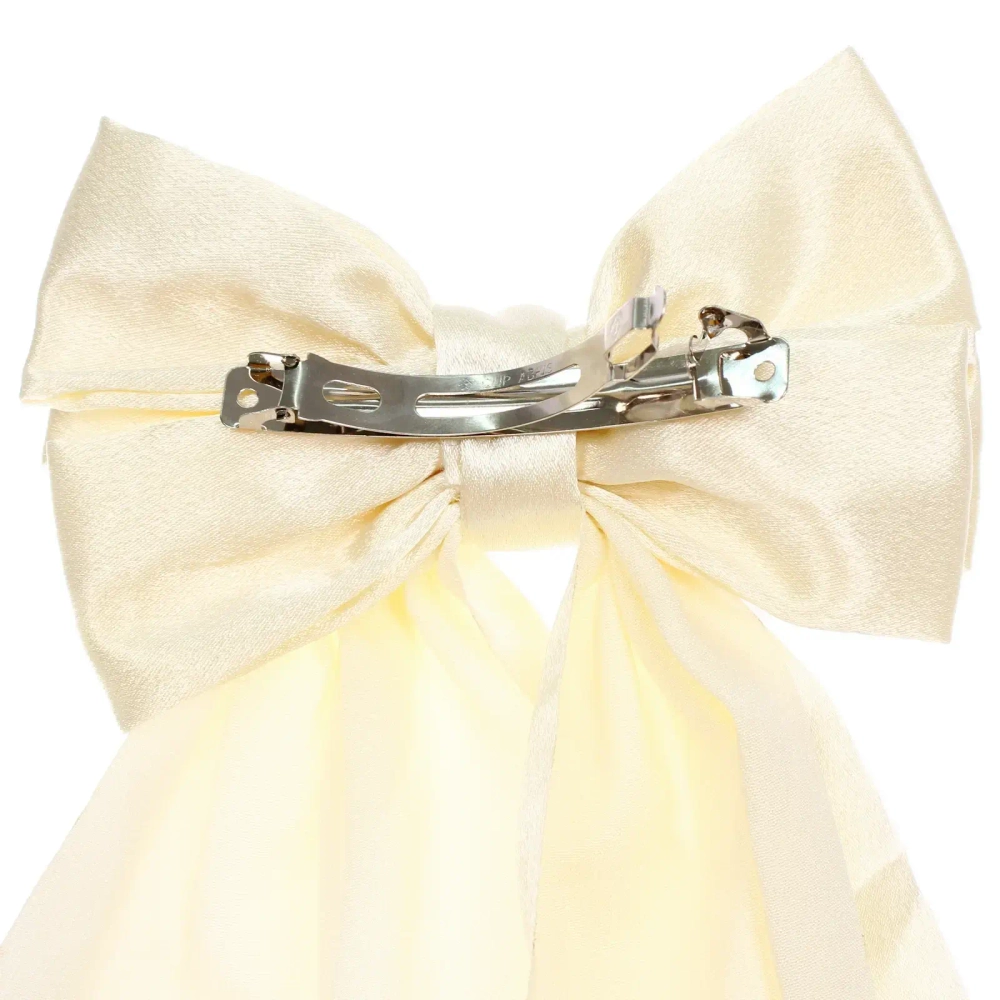 Заколка-автомат для волос «ПЕРСЕЯ», цвет молочный, 13*8*18,5см (блистер Кокетка)