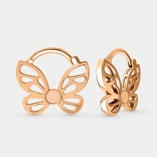 Серьги золотые