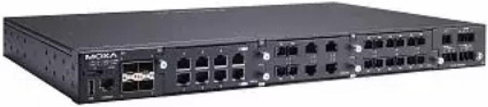 Коммутатор управляемый MOXA RKS-G4028-4GS-LV-T