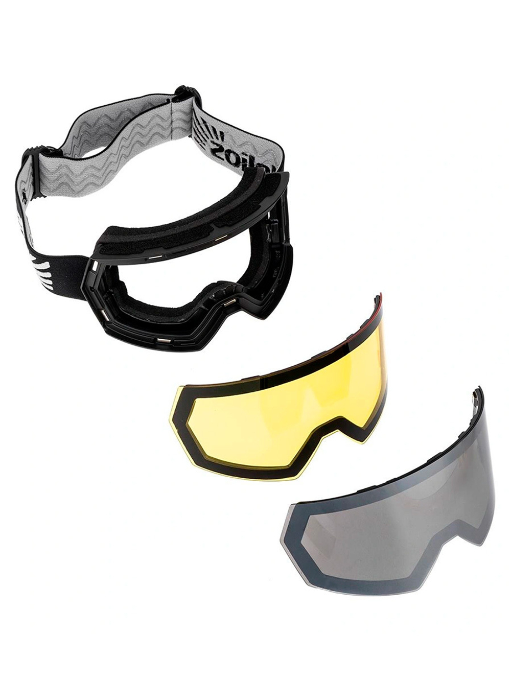 Очки горнолыжные сменные линзы Helios (без футляра) (HS-HX-010-GY)