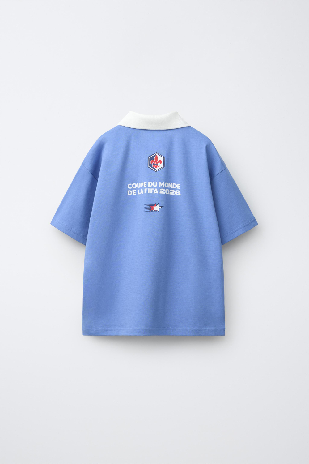 ZARA ФУТБОЛКА ПОЛО ФРАНЦИЯ FIFA WORLD CUP ™ 2026, СИНИЙ