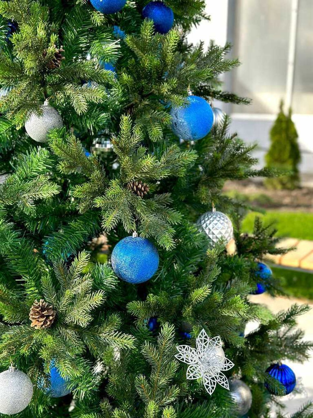 Большая елка «Сказочная» (Литая+пвх) от 3 до 8 м