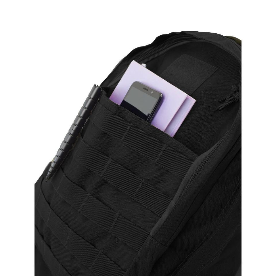 Рюкзак тактический с разъёмом USB (black)