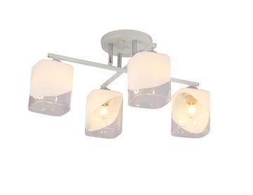 07245/4 WHITE+CHROME (2) Люстра (RL)