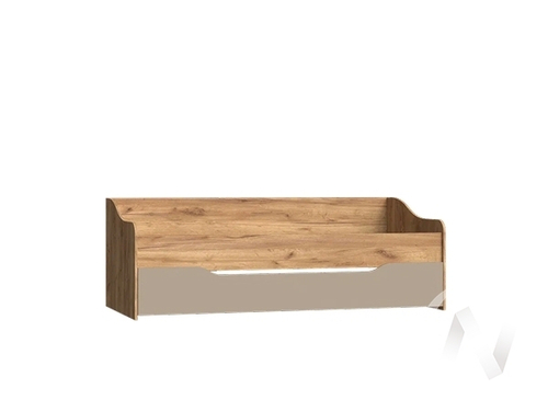 Кровать выдвижная Детская Челси Color (дуб крафт/глиняный серый)