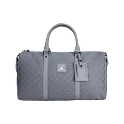 Jordan Checkerboard Jacquard Fabric Monogram Bag, Luggage Bag, Bucket Bag, Shoulder Bag Unisex White