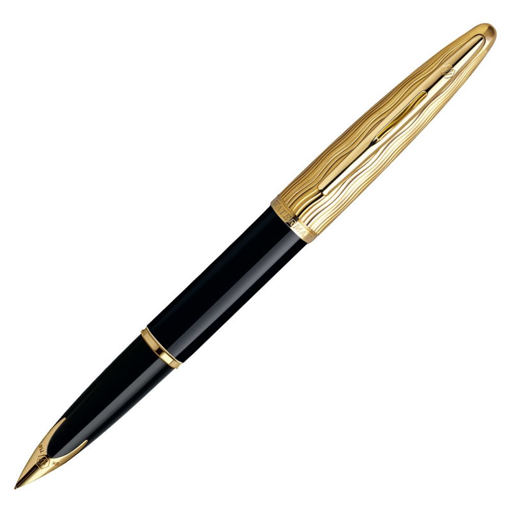 Waterman Carene Essential Black GT перо F (S0909750)