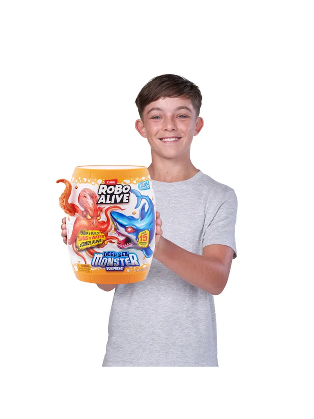 Игровой набор ZURU Robo Alive Глубоководный монстр Осьминог интерактивный