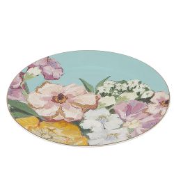 Набор тарелок 6 шт "Flowers" d=27/21,5см/19см (фарфор) (подарочная упаковка)