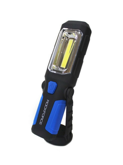 Лампа светодиодная (4W COB LED+1W,2 магнита,крючок,180гр.,250Lm,1.5V, 3хАА, ) RockForce##Rock FORCE RF-L01