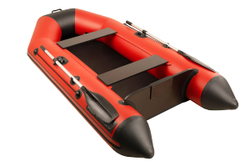 Лодка ПВХ АКВА 2800 Красный - чёрный