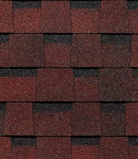 Ламинированная черепица Серия Dragon Europa, красный 2,38м2