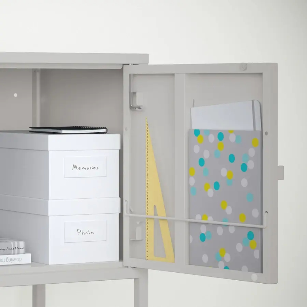 Шкаф - LIXHULT IKEA/ ЛИКСГУЛЬТ ИКЕА,  120х57 см, серый