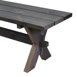 Деревянная скамейка Ойвинд садовая, графит