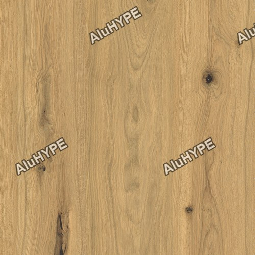 Алюминиевая композитная фасадная панель PlastCover 4/0,4 FR 1500×4000, цвет 1433 Дуб Фьорд AluHype