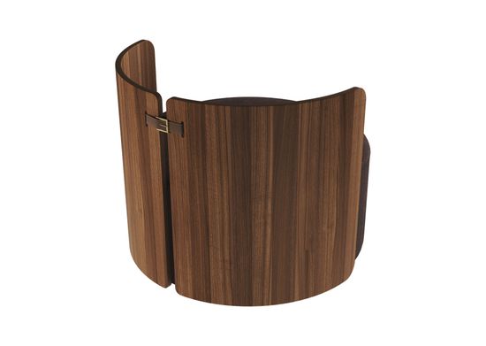 Кресло крутящееся Lagom 800 (шоколад твид, орех)