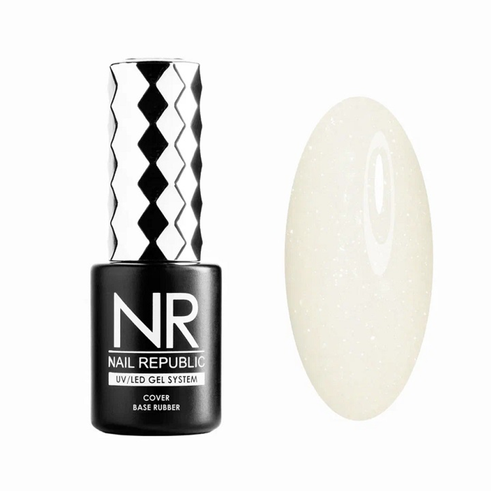 Nail Republic Cover base rubber 021, 10 мл