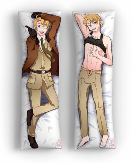 Дакимакура Альфред Джонс (Америка)