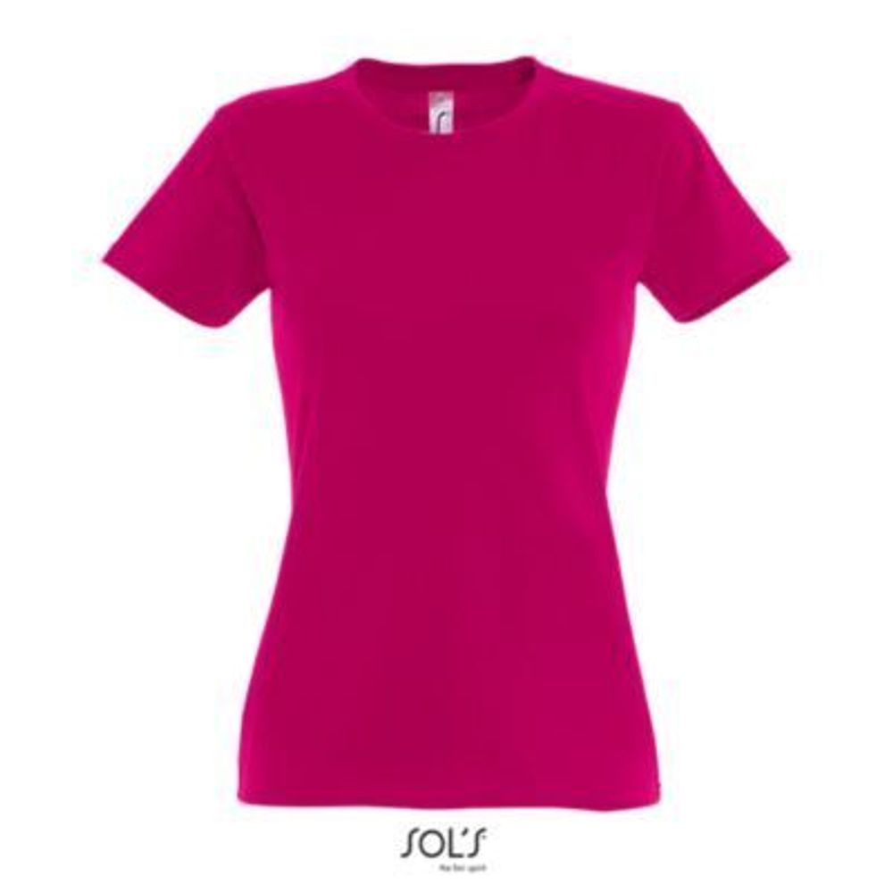 Футболка Imperial женская 100% хлопок Красный  XL