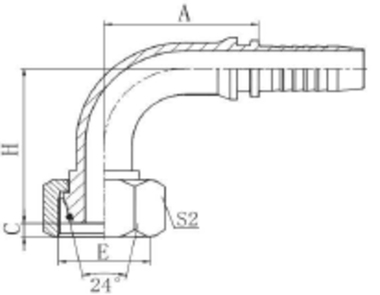 Фитинг DN 16 DKO-L (Г) 27x2 18 (90) POWERMASTER