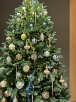 Новогодняя дизайнерская Ель «Морозное утро»